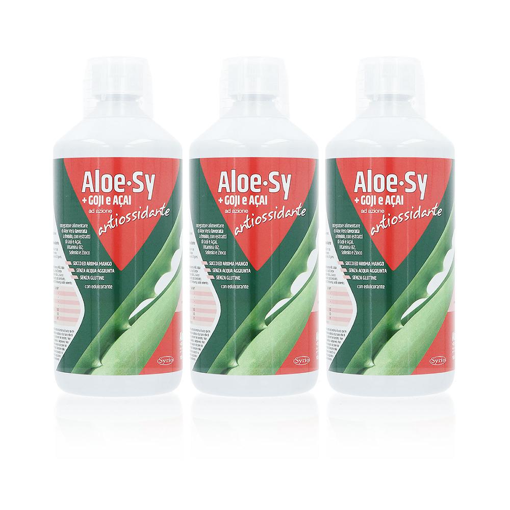 QVC Syrio 3 Integratori Alimentari Succo Di Aloe Vera