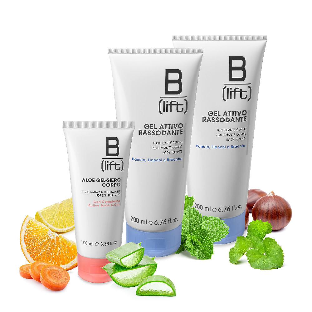 QVC Syrio B-LIFT 2 Gel Attivi Rassodanti E Aloe Gel Siero Corpo (3pz)