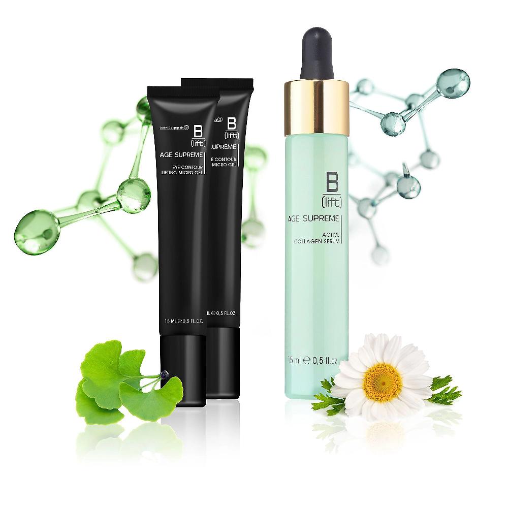 QVC Syrio B-LIFT Kit Age Supreme: 2 Contorno Occhi E Siero Viso Collagen