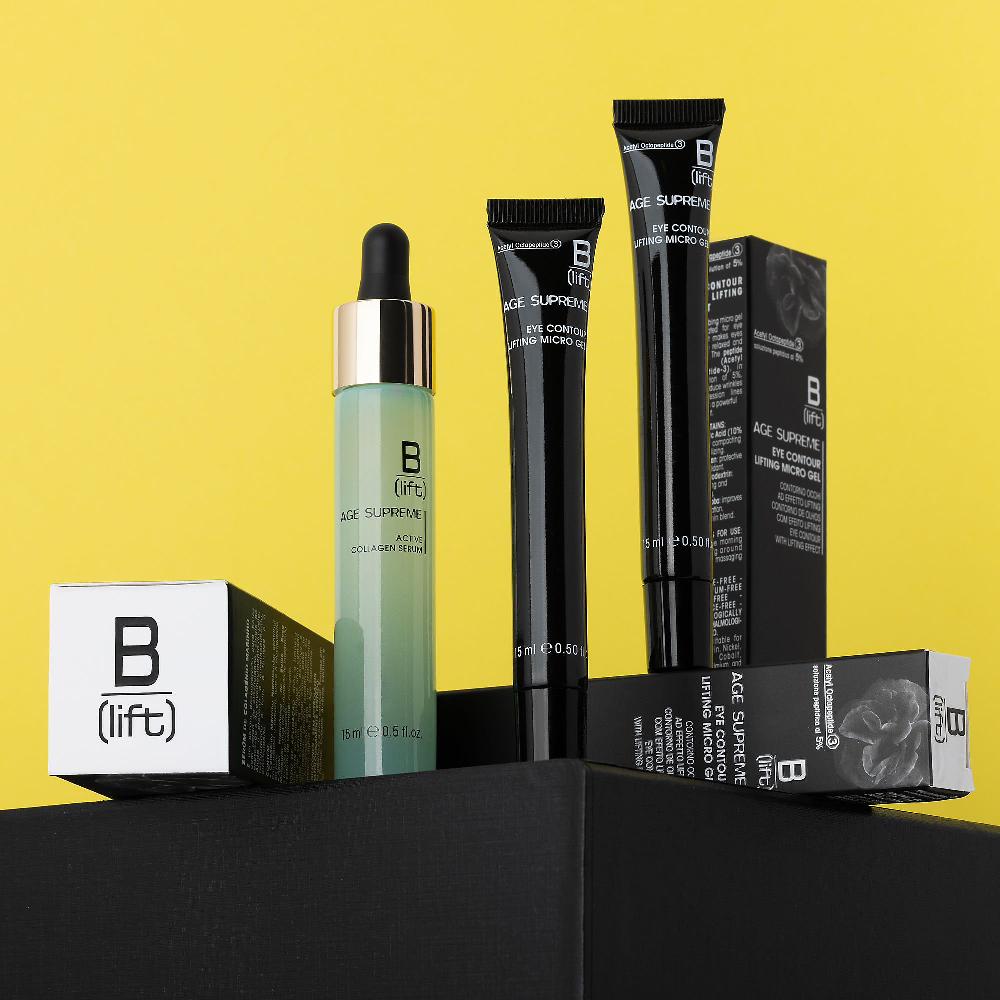 QVC Syrio B-LIFT kit Age Supreme: 2 contorno occhi e siero viso Collagen