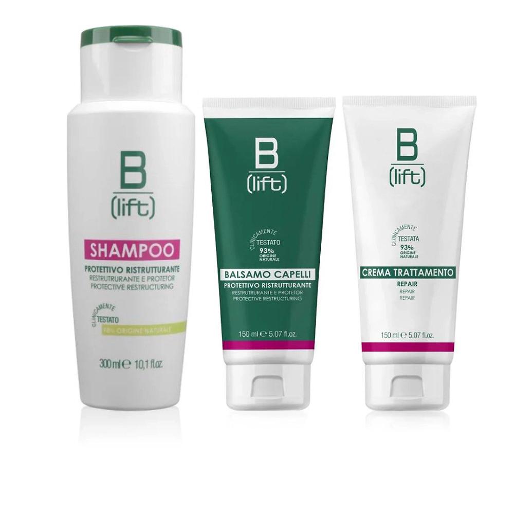 QVC Syrio B-LIFT Kit ristrutturante per capelli: Shampoo + balsamo+crema