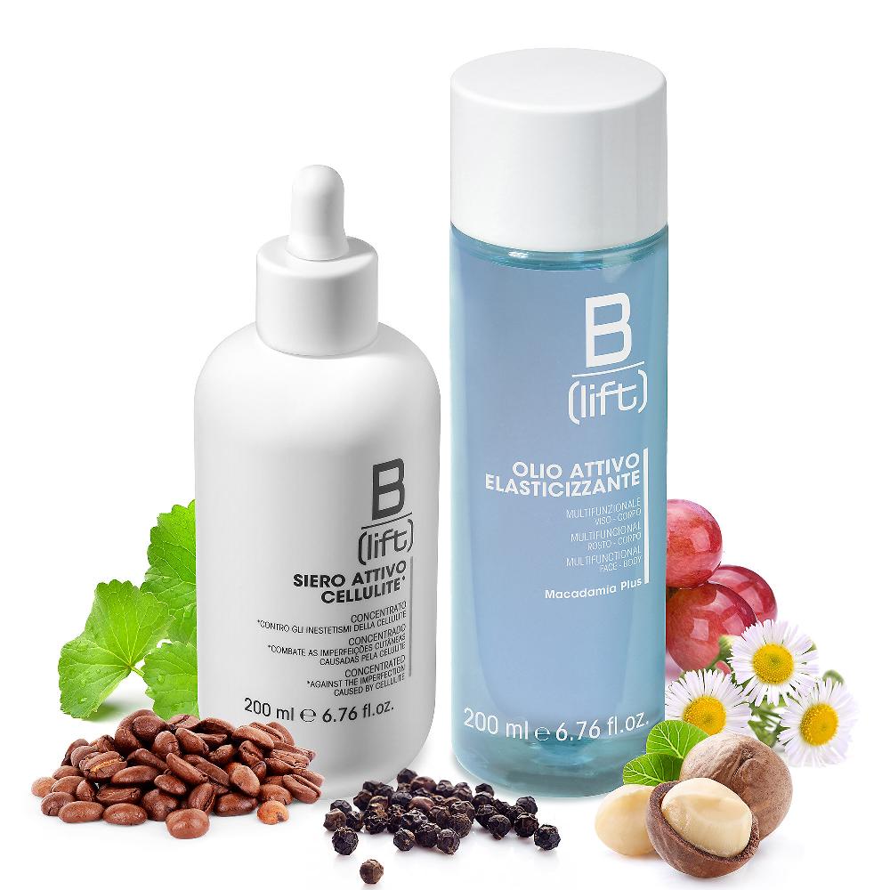 QVC Syrio B-LIFT Siero Attivo Cellulite e olio Macadamia Plus