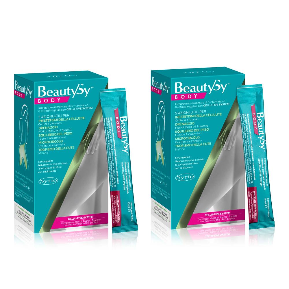 QVC Syrio Beauty-Sy Body Integrat. Alimentare (2x15 Stick Da 15ml)