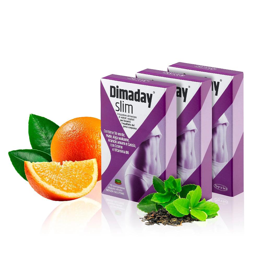 QVC Syrio Dimaday Slim Integratore Alimentare (45cpr)