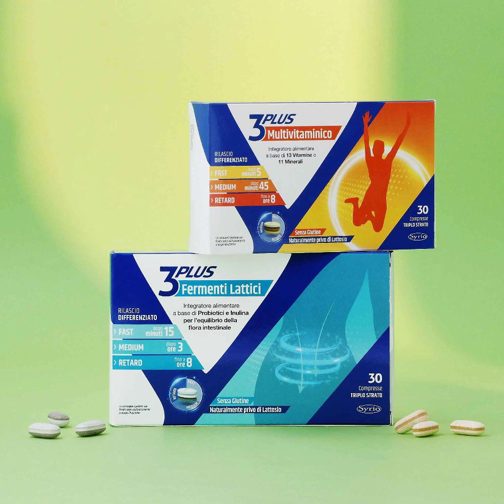 QVC Syrio Kit 3Plus: multivitaminico + fermenti lattici