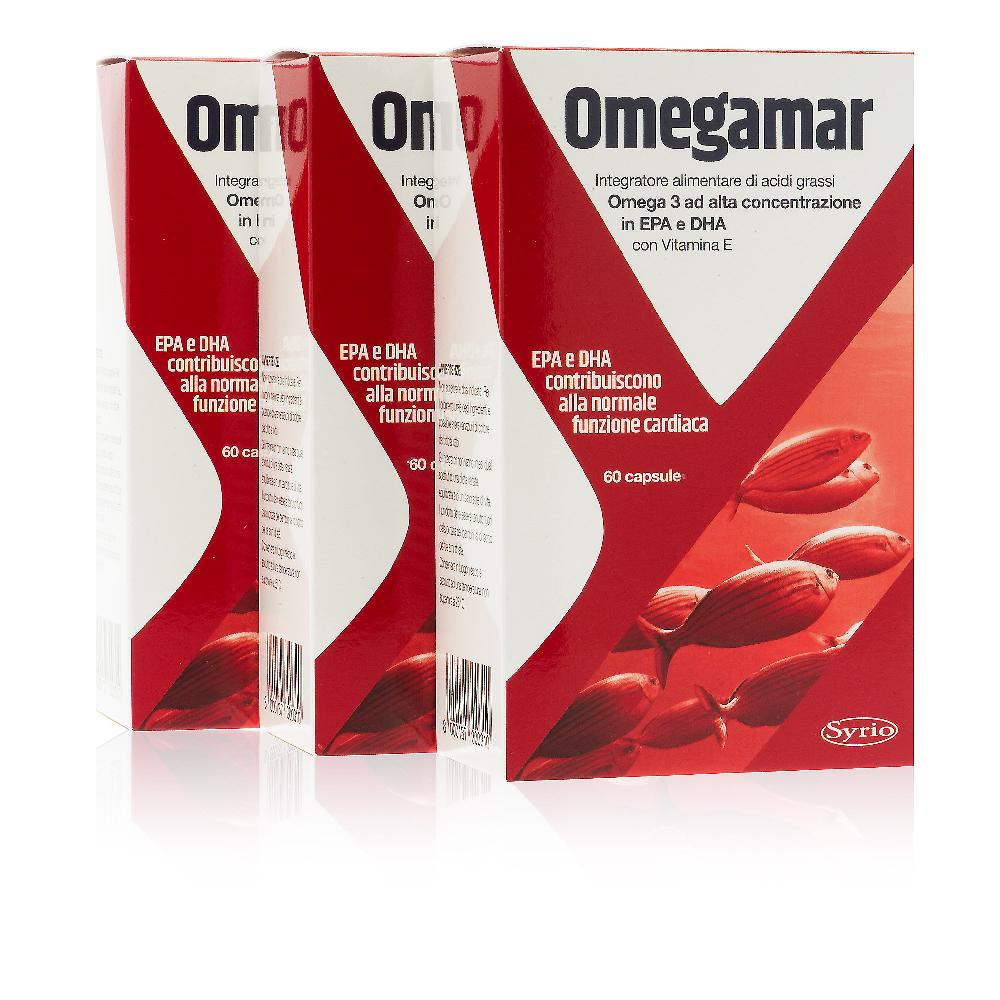 QVC Syrio Omegamar Integratore Alimentare (3x60capsule)