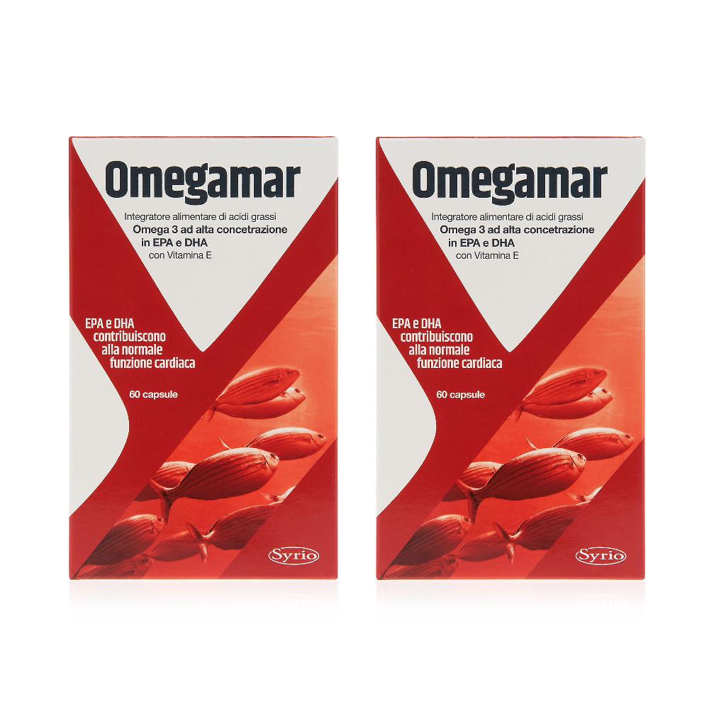 QVC Syrio Omegamar Integratore alimentare di Omega 3 (60cps)