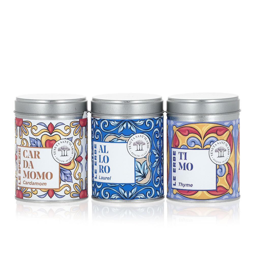QVC Tenuta Sant'Ilario Kit 3 spezie: timo alloro cardamomo