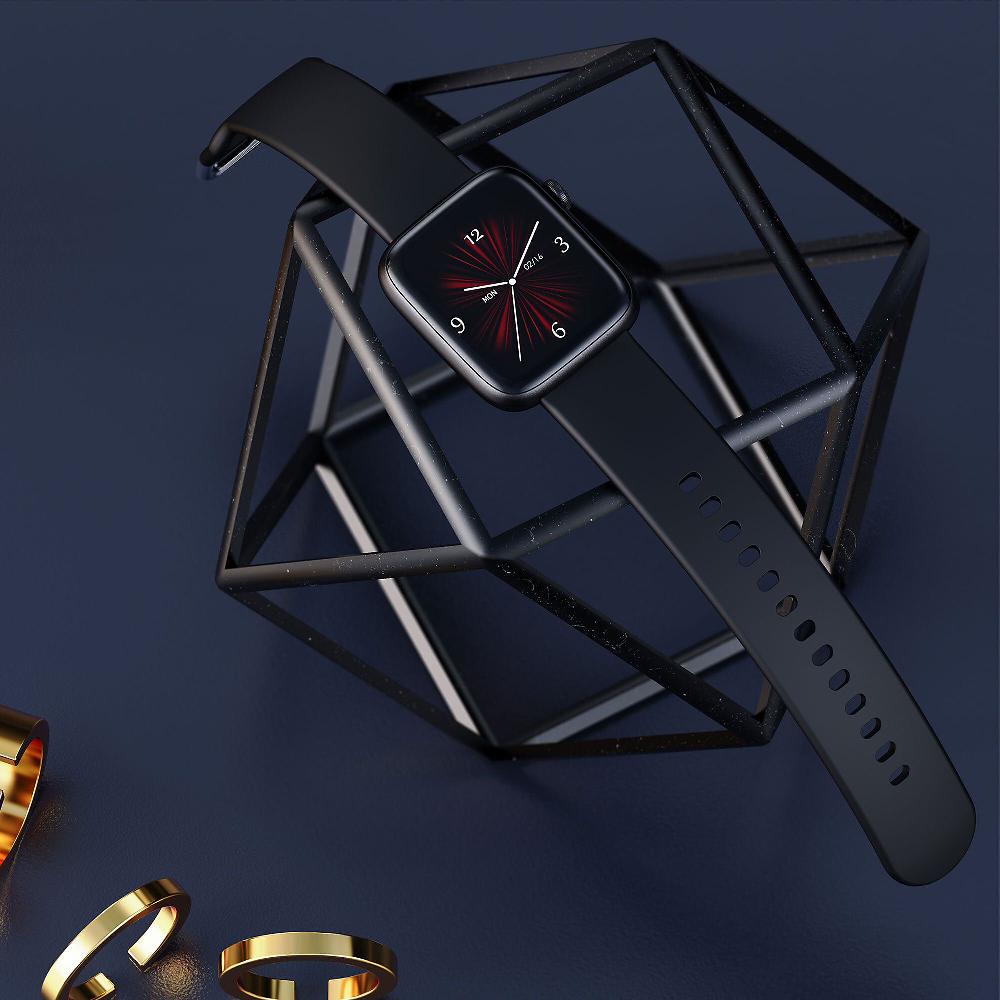 QVC The Artists Miami Smartwatch Display 1.4'' IP68 Per IOS E Android