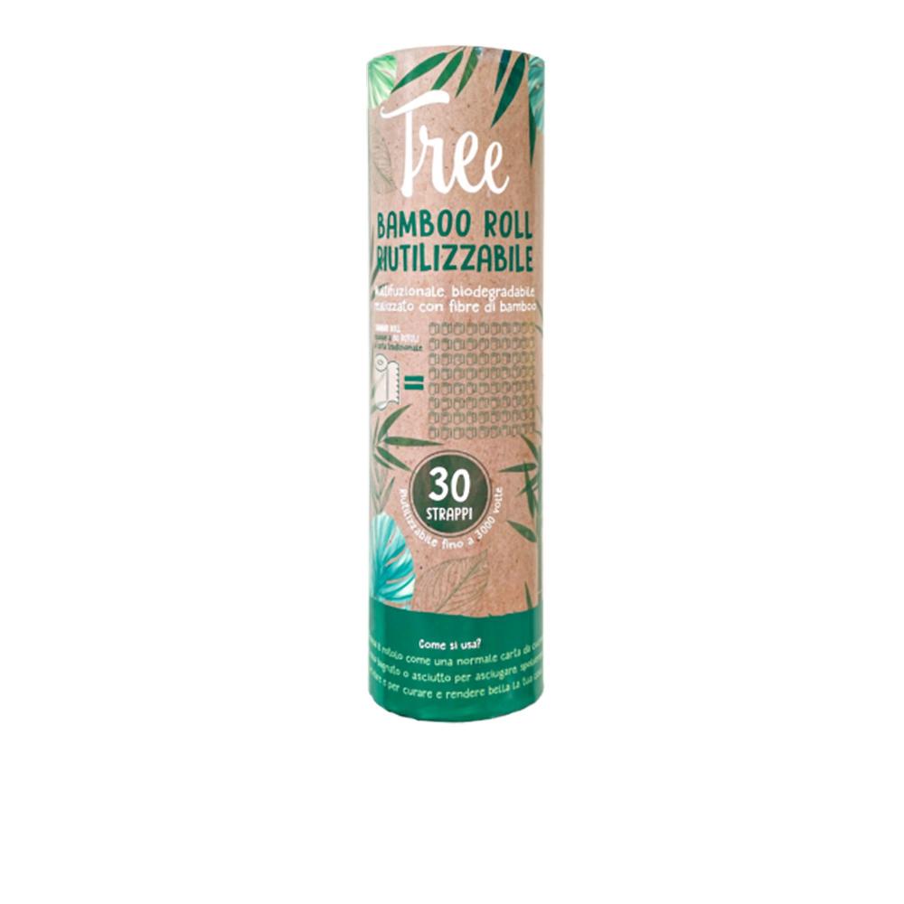 QVC Tree Original Sgrassatore Agli Agrumi Rotolo In Bamboo E Spugna Cocco