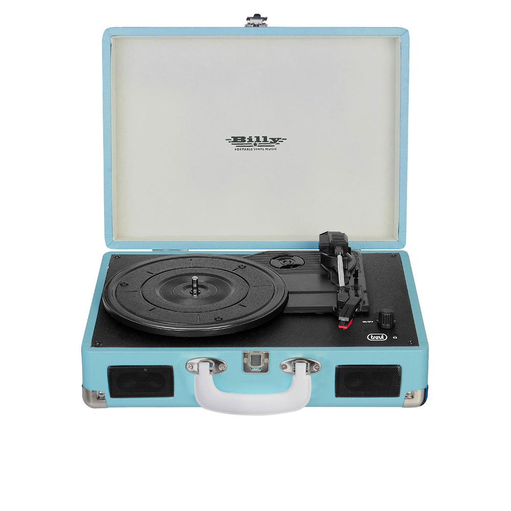 QVC Trevi TT 1015 Giradischi Billy Portatile Per 33 45 E 78 Giri