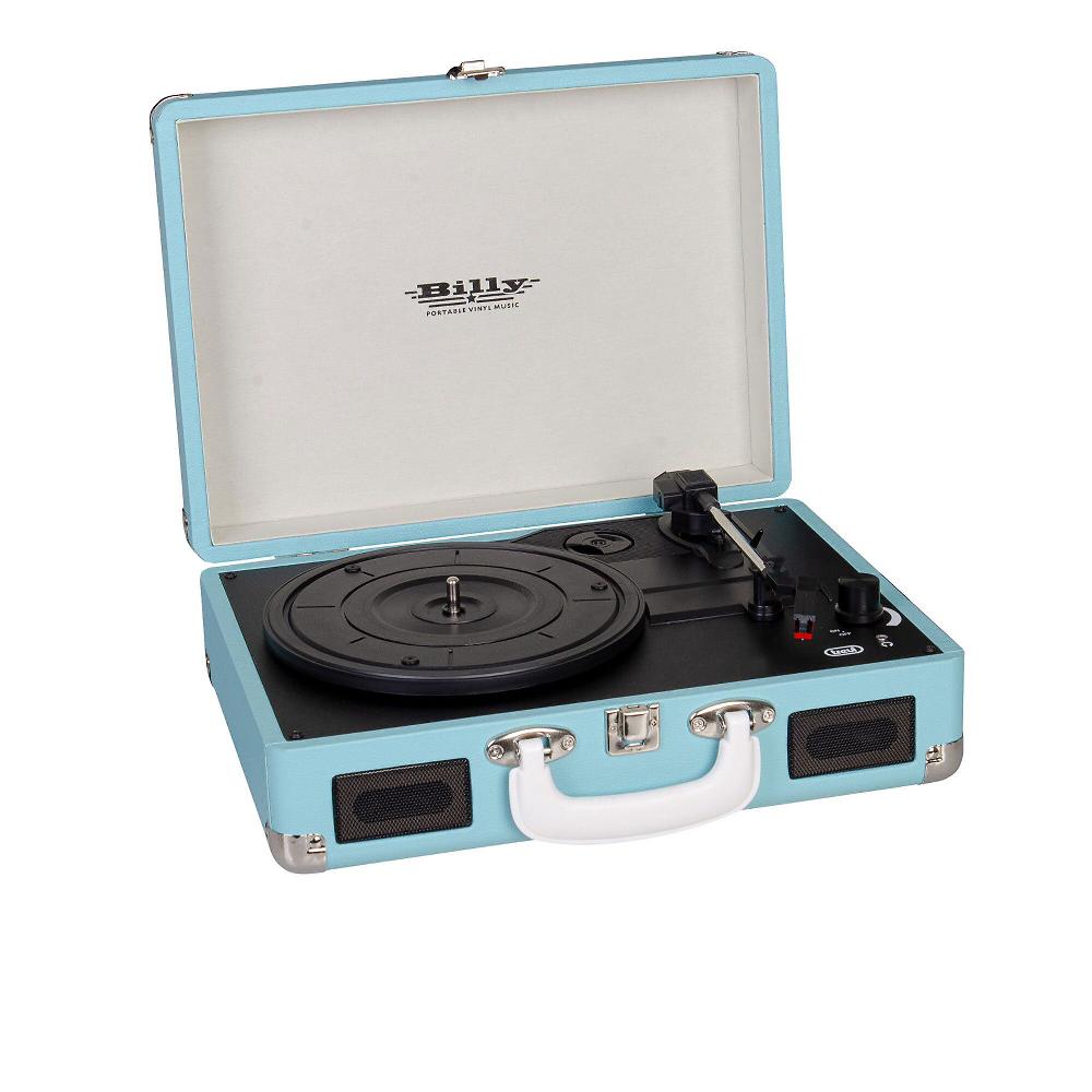 QVC Trevi TT 1015 Giradischi Billy portatile per 33 45 e 78 giri