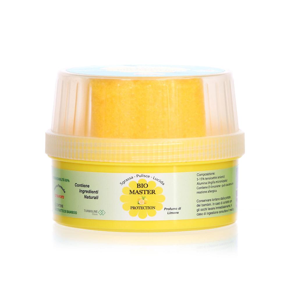 QVC Turboline BioMaster Pasta Detergente Sgrassante Superfici + Spugna