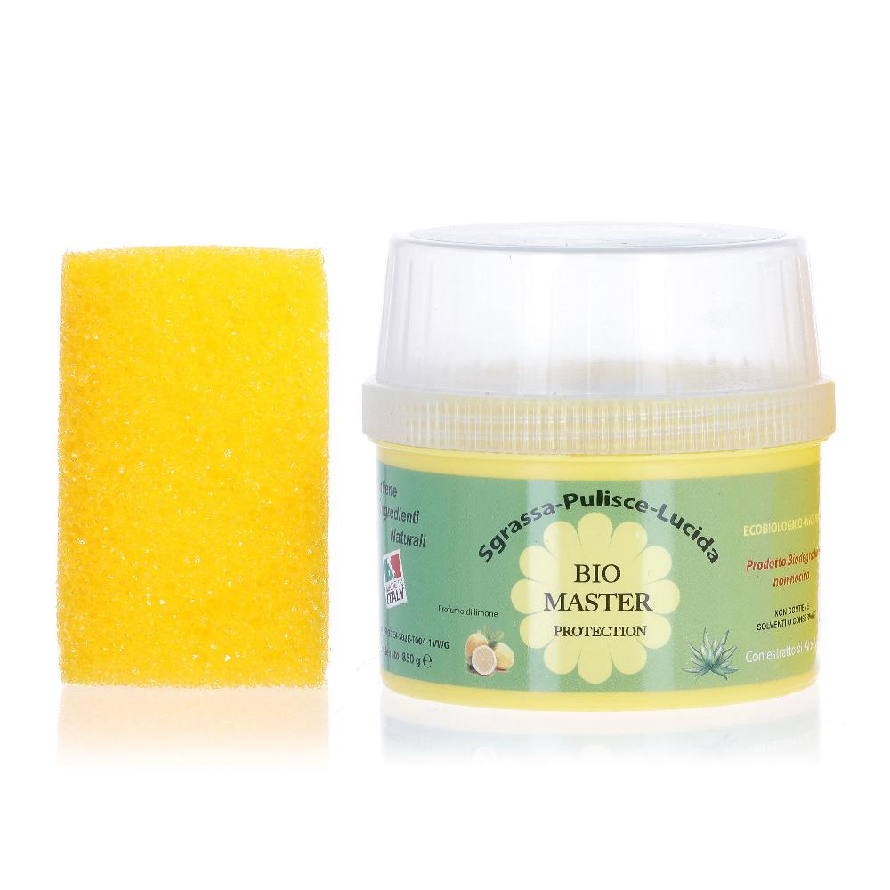 QVC Turboline BioMaster Pasta Detergente sgrassante superfici + spugna
