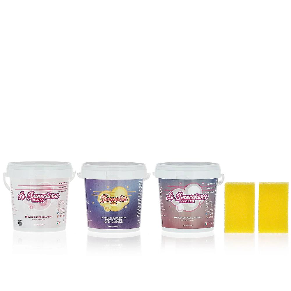 QVC Turboline Kit bucato:smacchione (2kg)+ smacchio (2kg) + 2 spugne