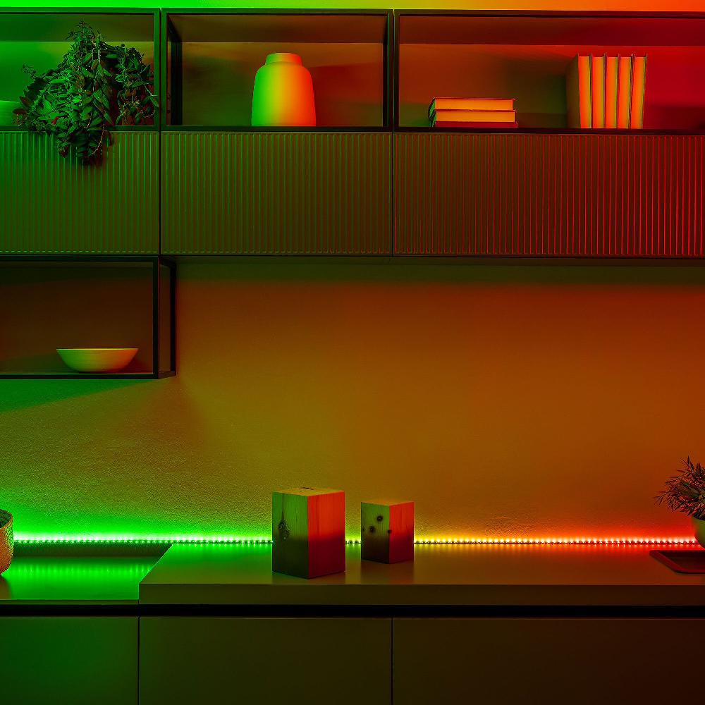 QVC Twinkly Striscia LED Adesiva E Magnetica L. 1 5m