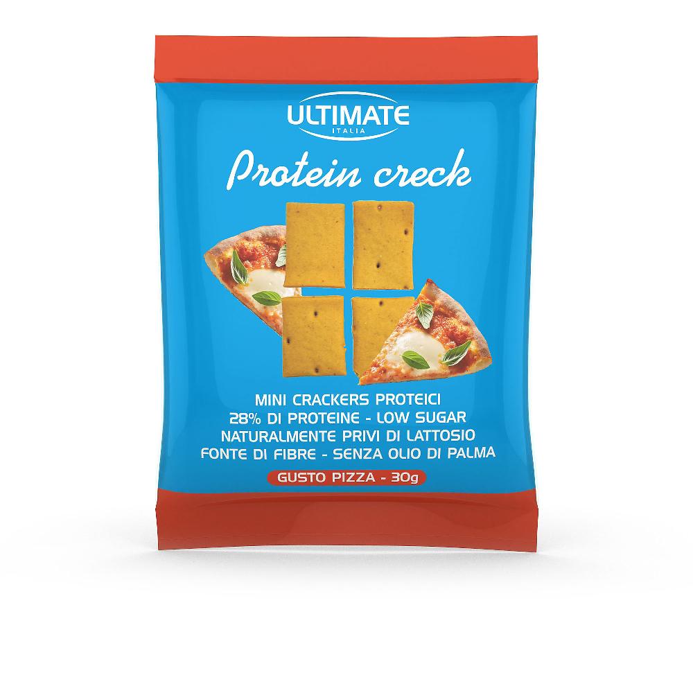 QVC Ultimate 10 confezioni 30g Protein Creck mini cracker proteici