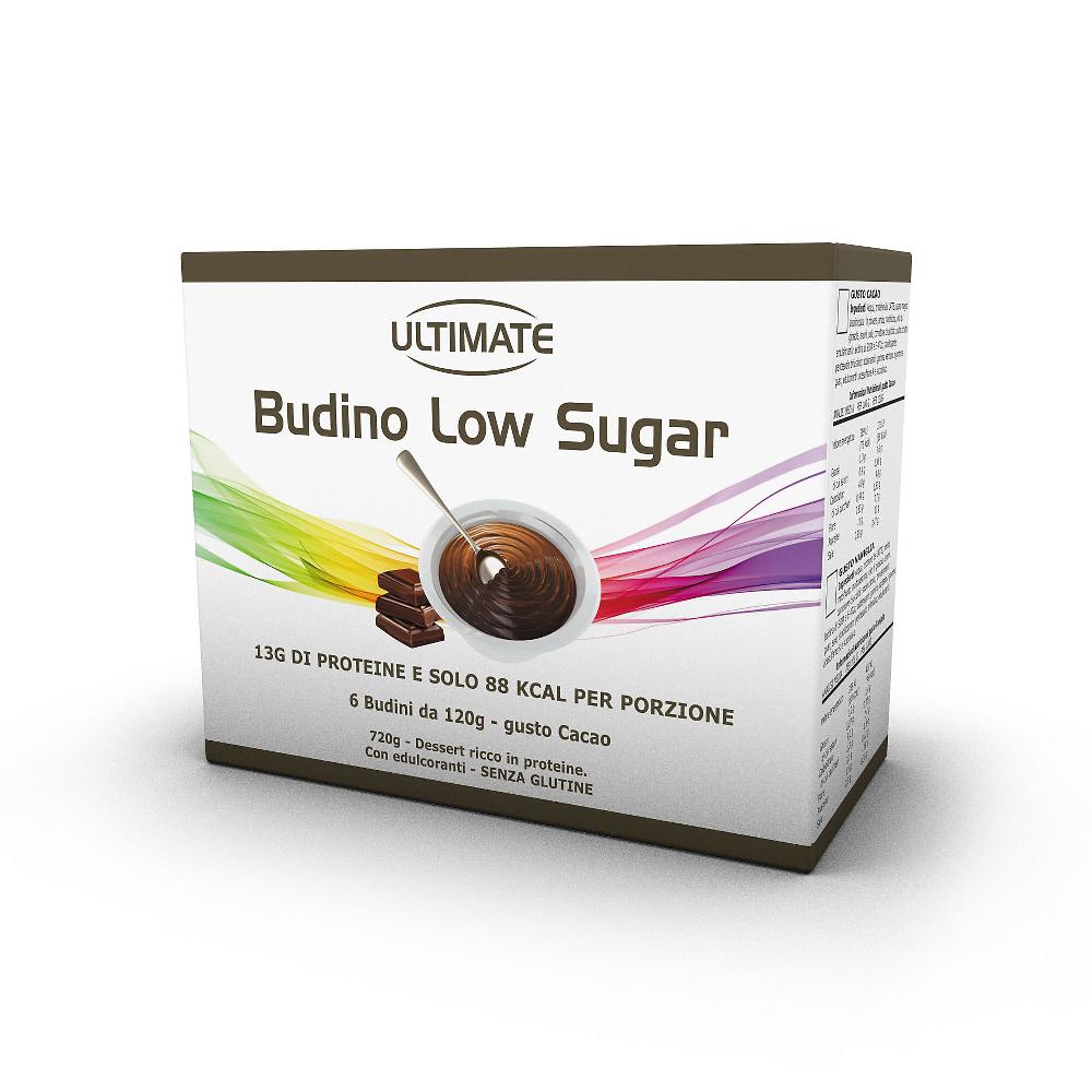 QVC Ultimate Budino Low Sugar Super Proteico 6 budini