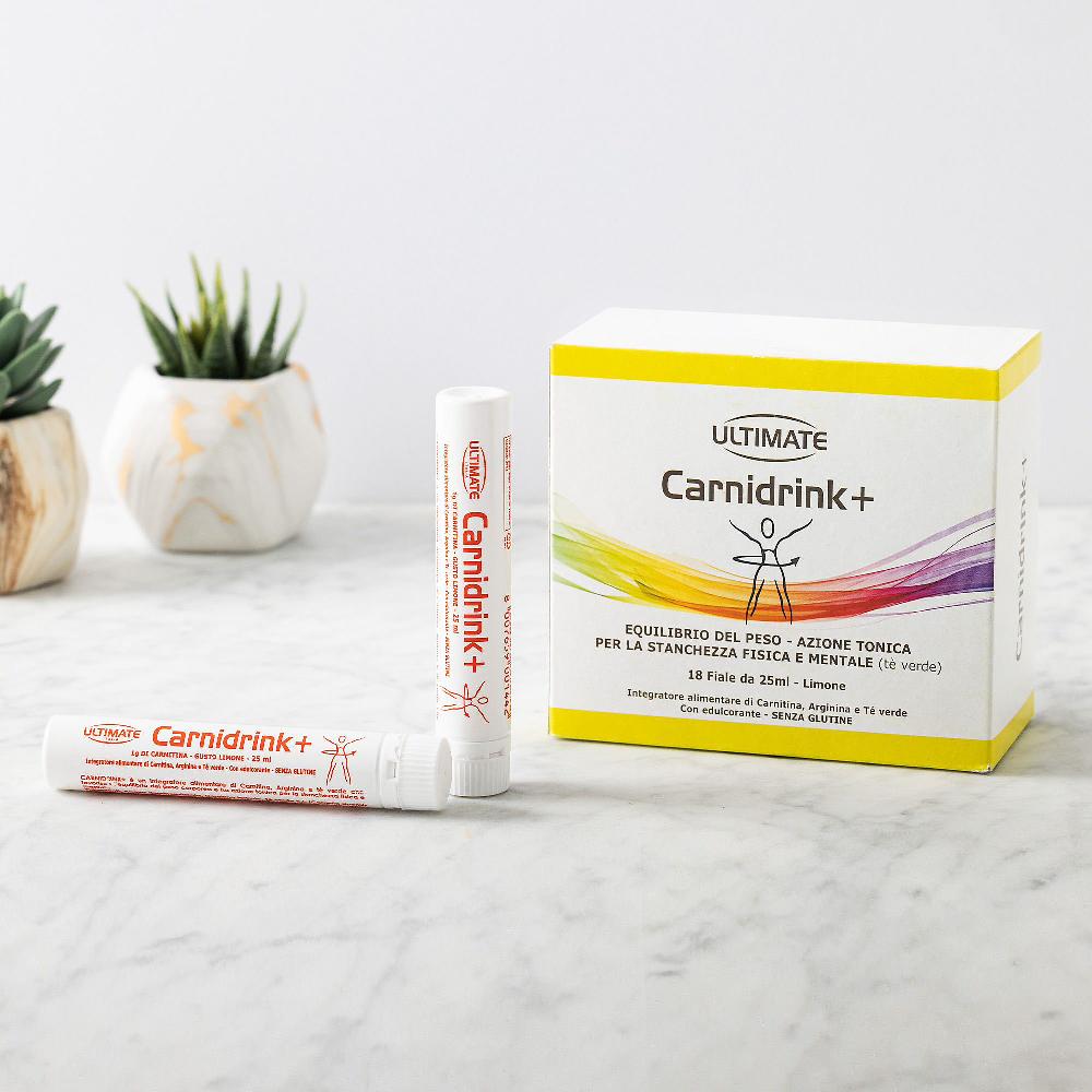 QVC Ultimate CarniDrink+ Integratore Carnitina (18 Fialette)