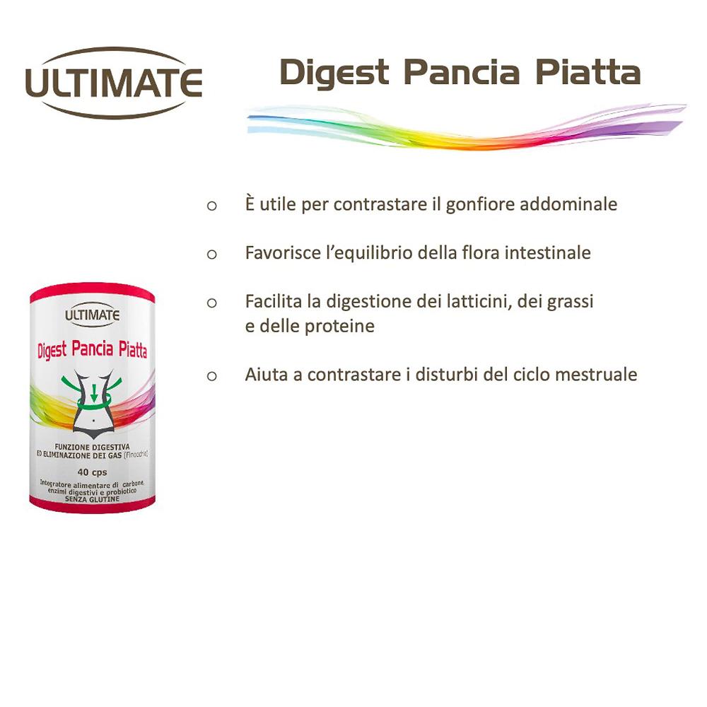 QVC Ultimate Digest Pancia Piatta Integratore Con Probiotici