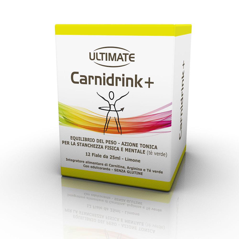 QVC Ultimate Integratore alimentare Carnidrink+ monodose