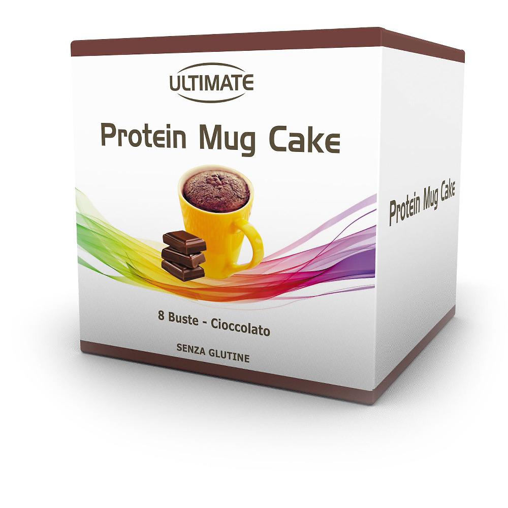 QVC Ultimate Protein Mug Cake preparato proteico per torta (8 bustine)
