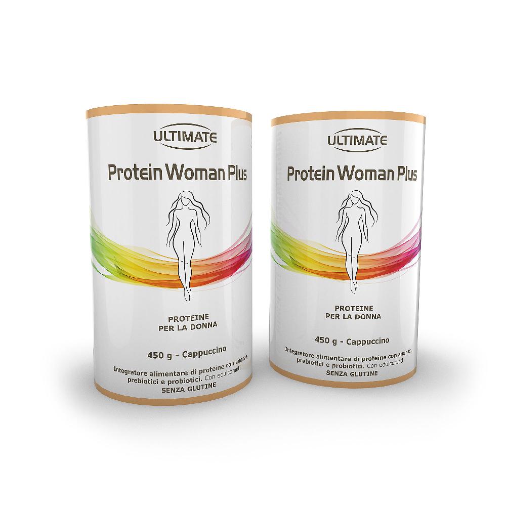 QVC Ultimate Protein Woman Plus Integratore Proteine (2 Confezioni)