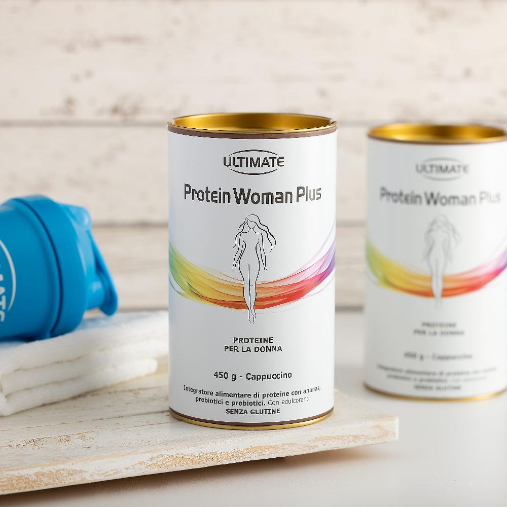 QVC Ultimate Protein Woman Plus integratore proteine (2 confezioni)