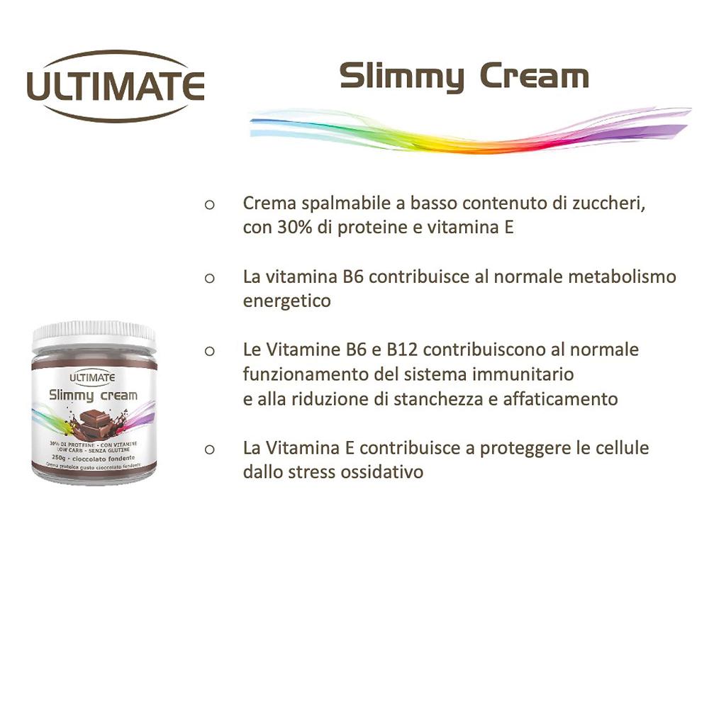 QVC Ultimate Slimmy Crema 2x250g Proteica Spalmabile