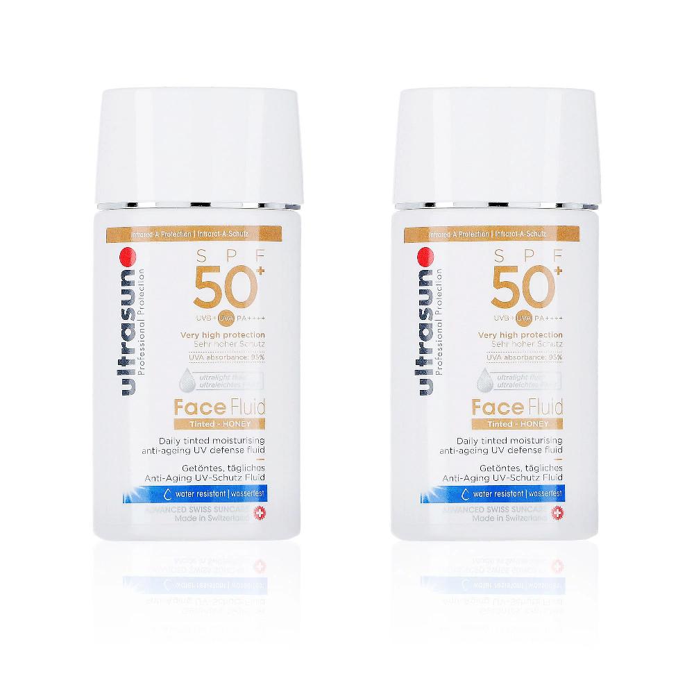 QVC Ultrasun Face Fluid Tinted SPF50+ Protezione solare colorata
