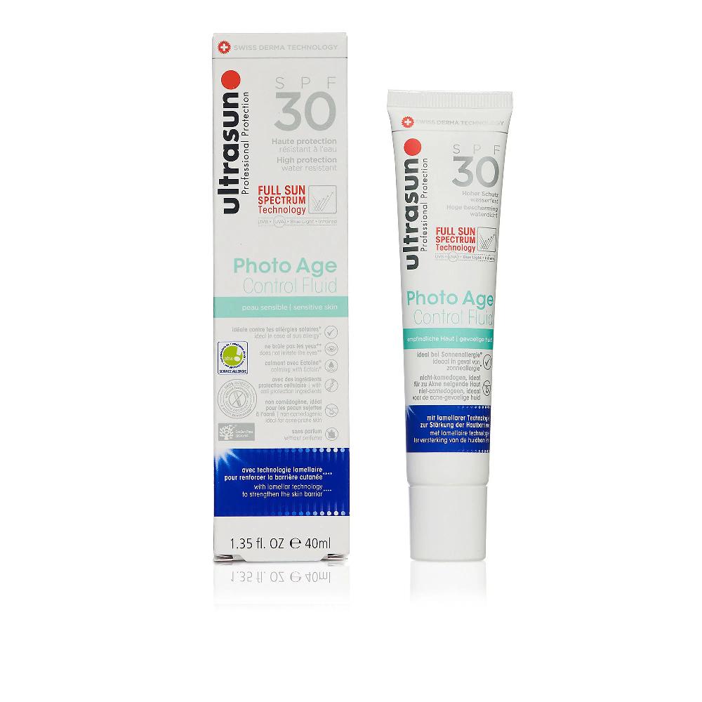 QVC Ultrasun Fluido protezione solare SPF 30 viso e décolleté Photo Age