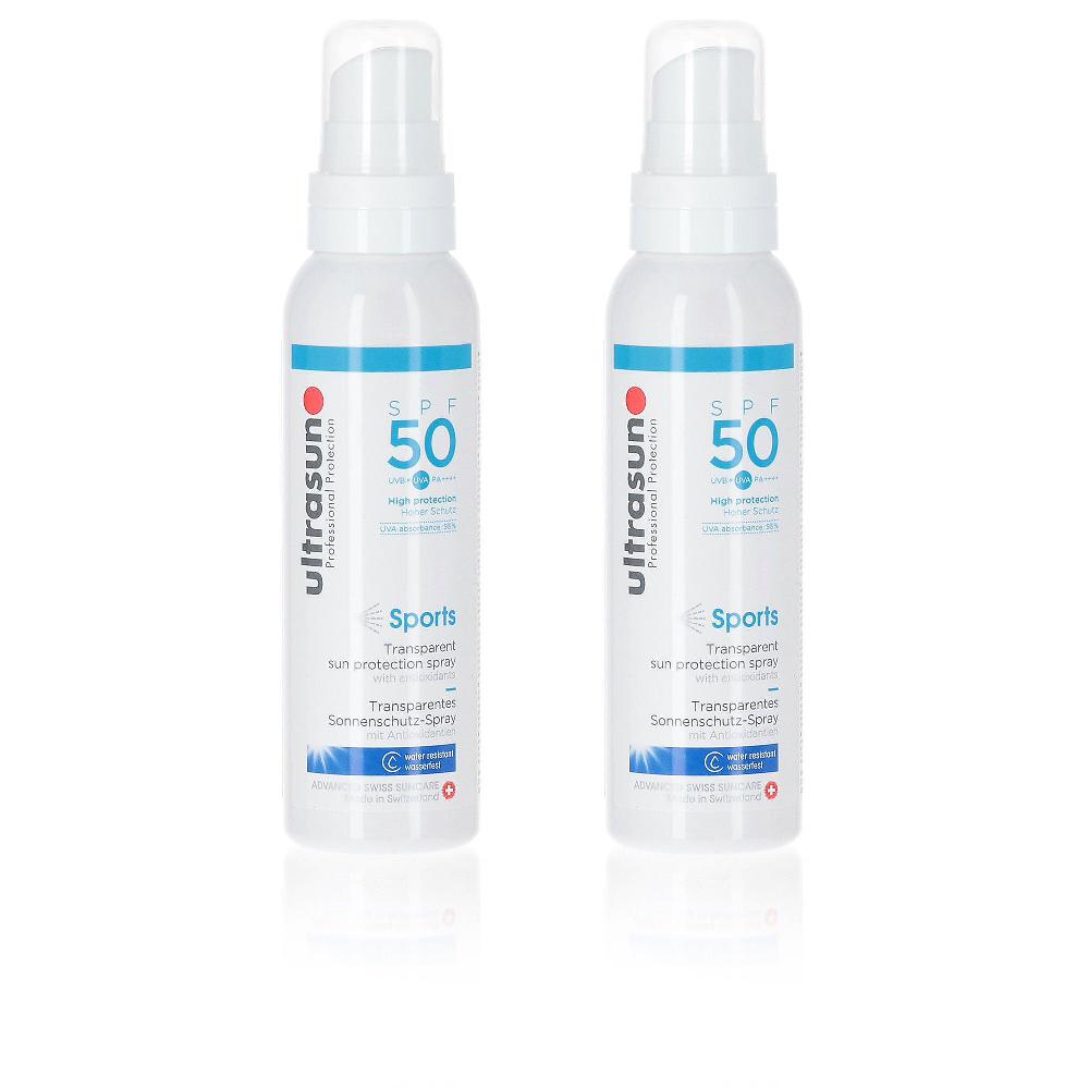 QVC Ultrasun Sports Spray SPF50 Protezione solare (2pz)