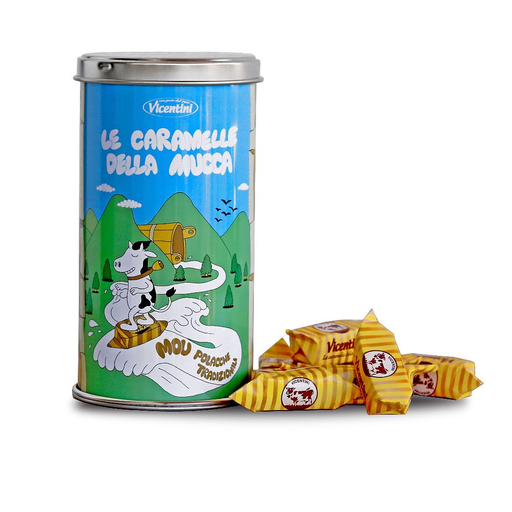 QVC Vicentini Kit 2 Lattine Caramelle: Mou E Liquirizia