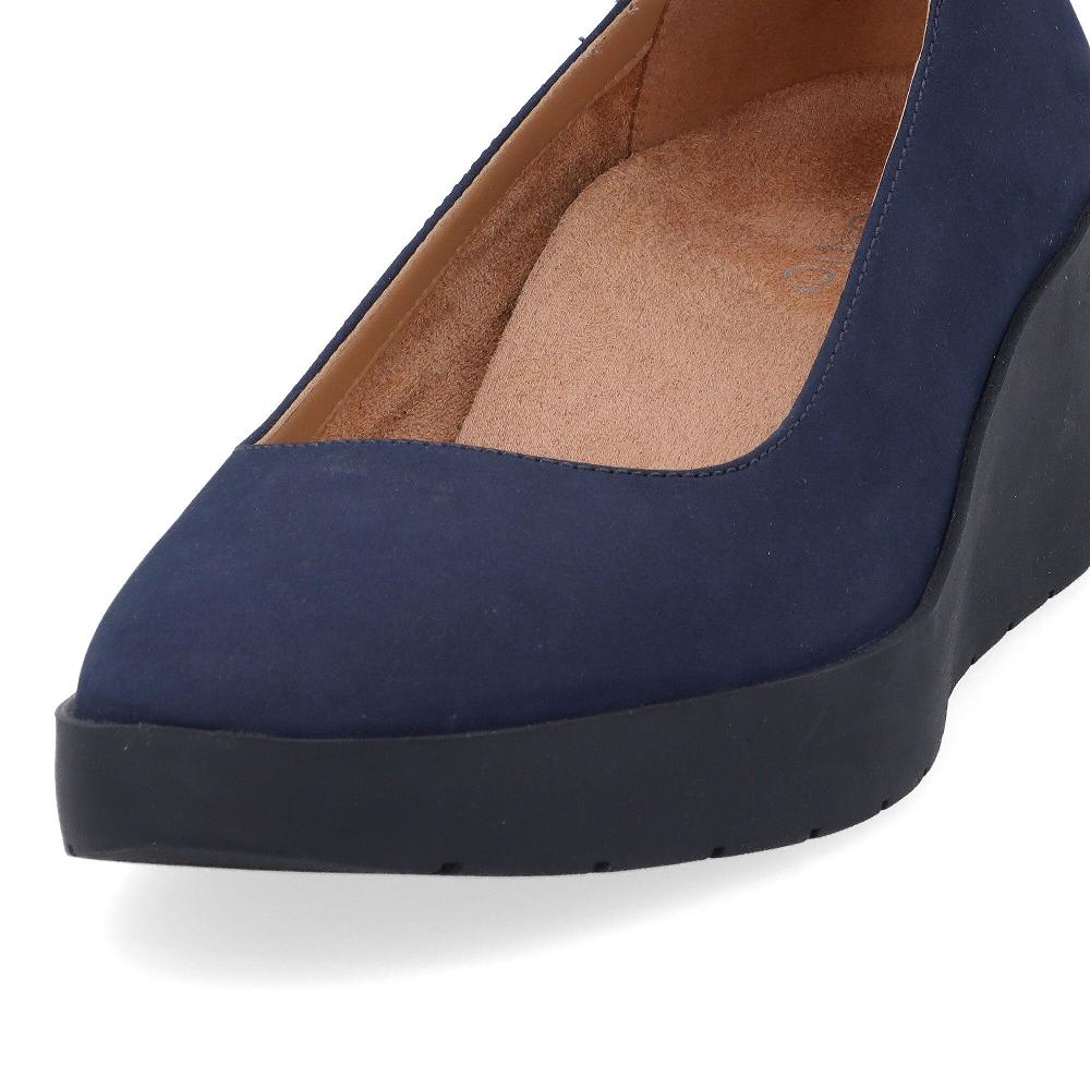 QVC Vionic Ballerine In Pelle Con Zeppa 6 Cm E Soletta Ortotica