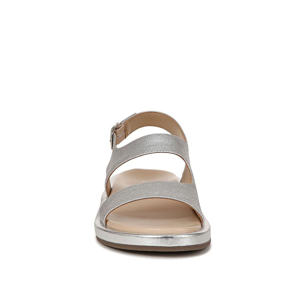 QVC Vionic Sandali In Pelle Con Cinturino Regolabile