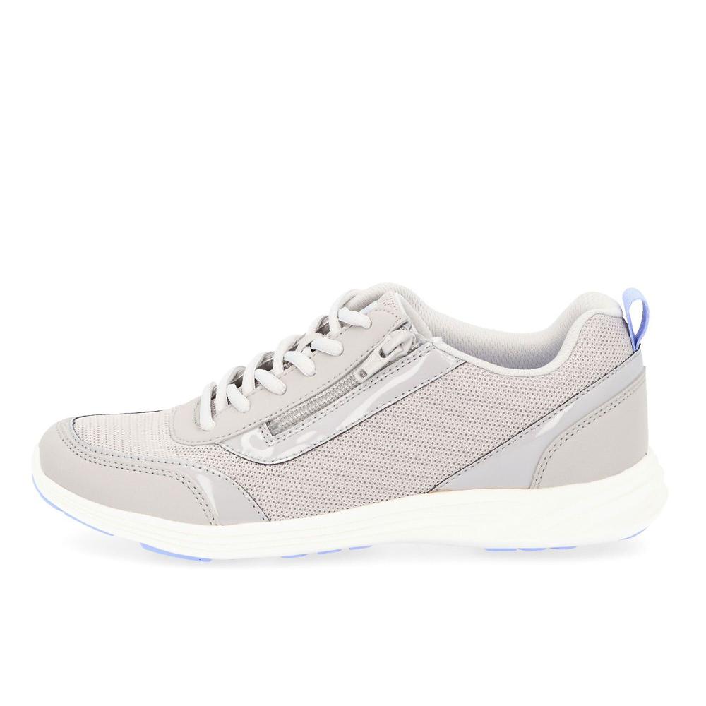 QVC Vionic Sneaker Stringata In Tessuto Con Soletta Ortotica