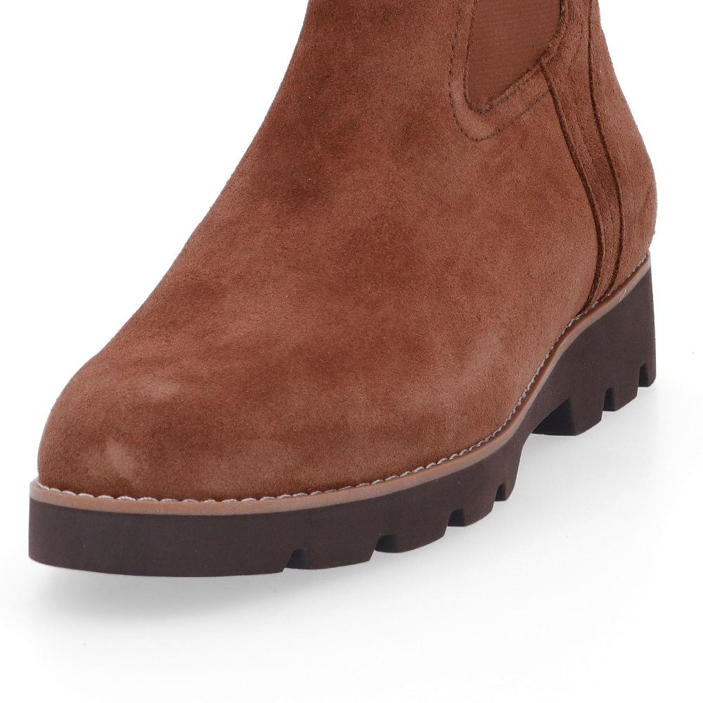 QVC Vionic Stivaletti Chelsea In Pelle Scamosciata Con Soletta Ortotica