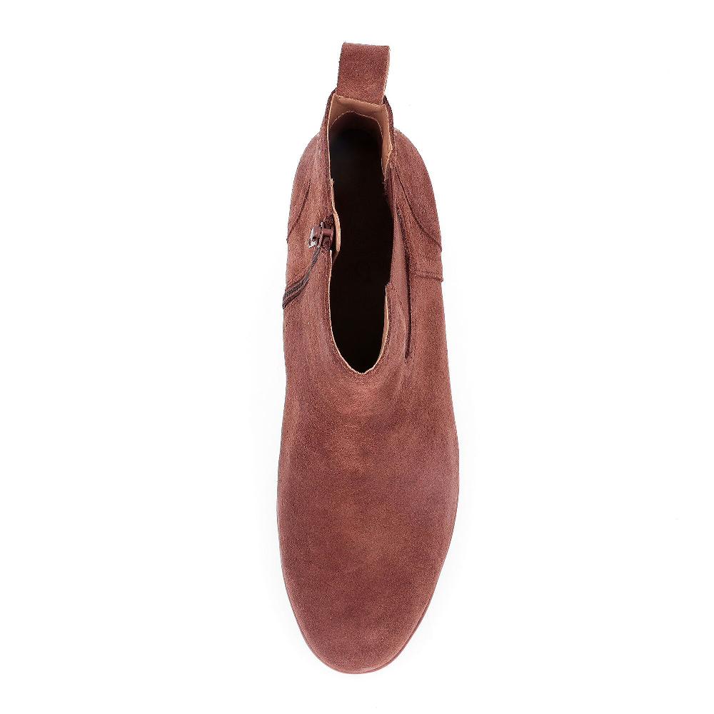 QVC Vionic Stivaletti Chelsea In Pelle Scamosciata Con Soletta Ortotica