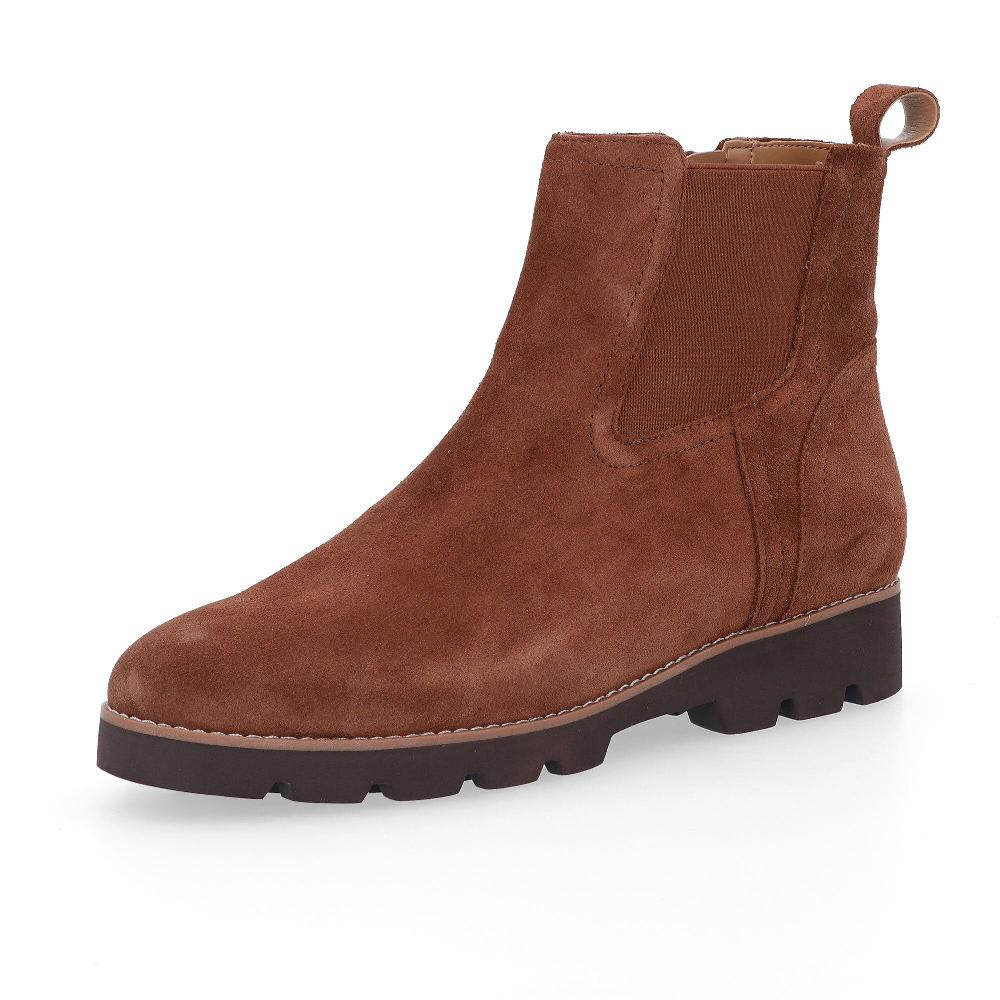 QVC Vionic Stivaletti Chelsea in pelle scamosciata con soletta ortotica