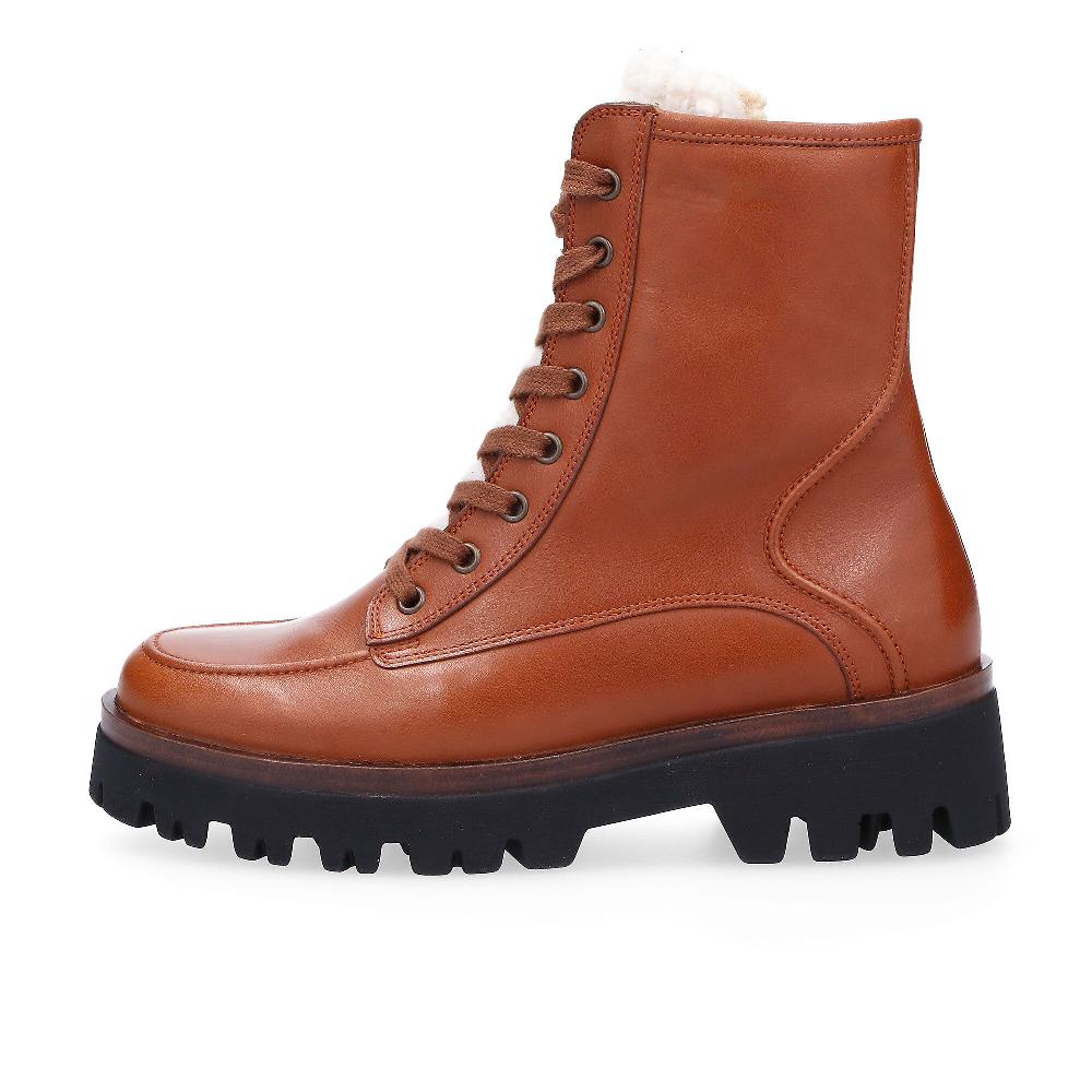 QVC Vitaform Anfibi In Pelle Con Zip E Soletta Air Cushioned Tacco 4 Cm