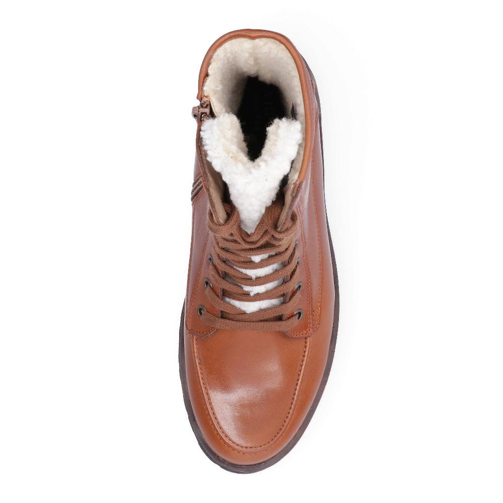 QVC Vitaform Anfibi In Pelle Con Zip E Soletta Air Cushioned Tacco 4 Cm