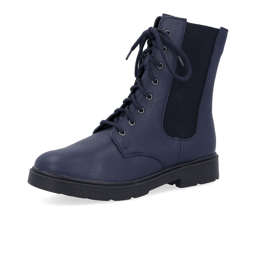 QVC Vitaform Anfibi in pelle zip interna e soletta Air Cushioned