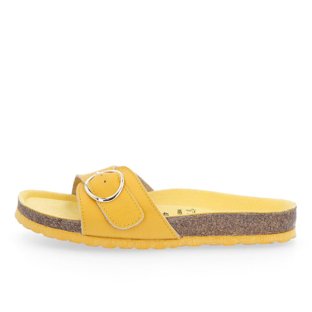 QVC Vitaform Ciabatta Con Tomaia In Pelle E Cinturino Regolabile
