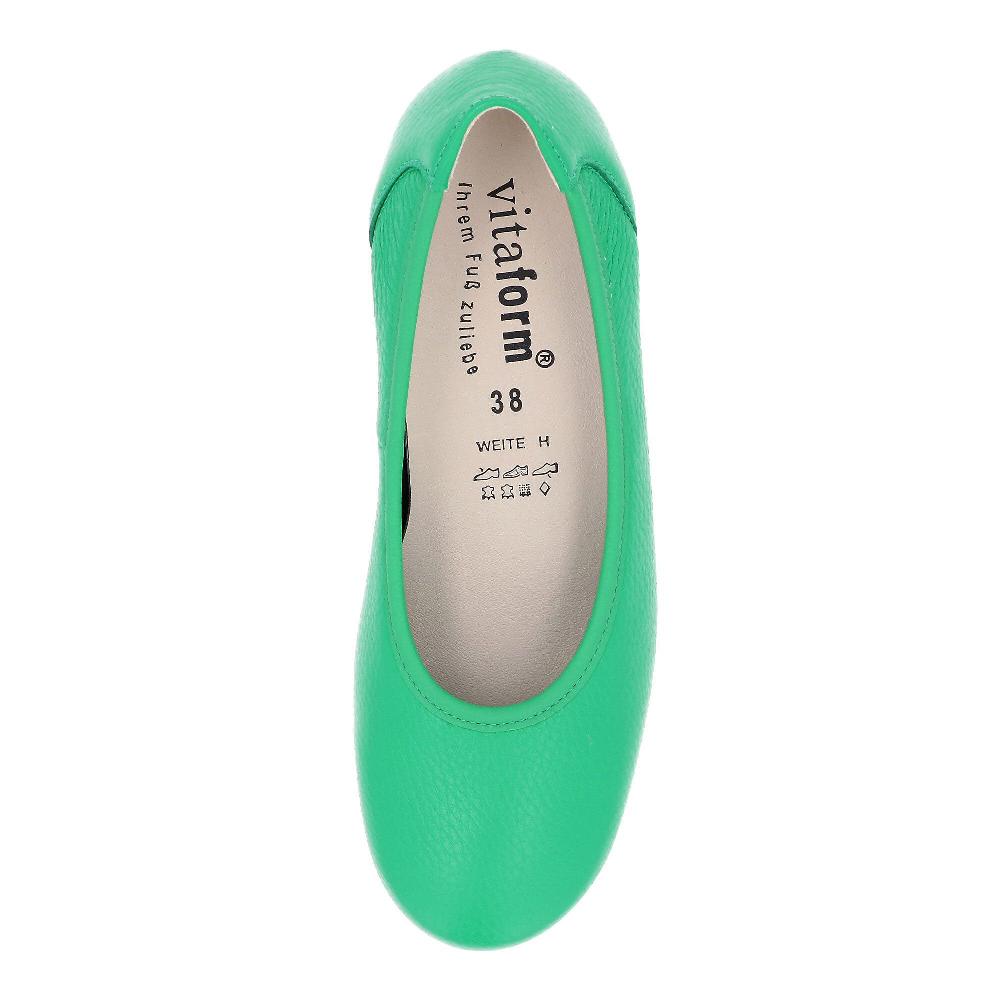 QVC Vitaform Dècolletè In Pelle Con Rinforzo Al Tallone