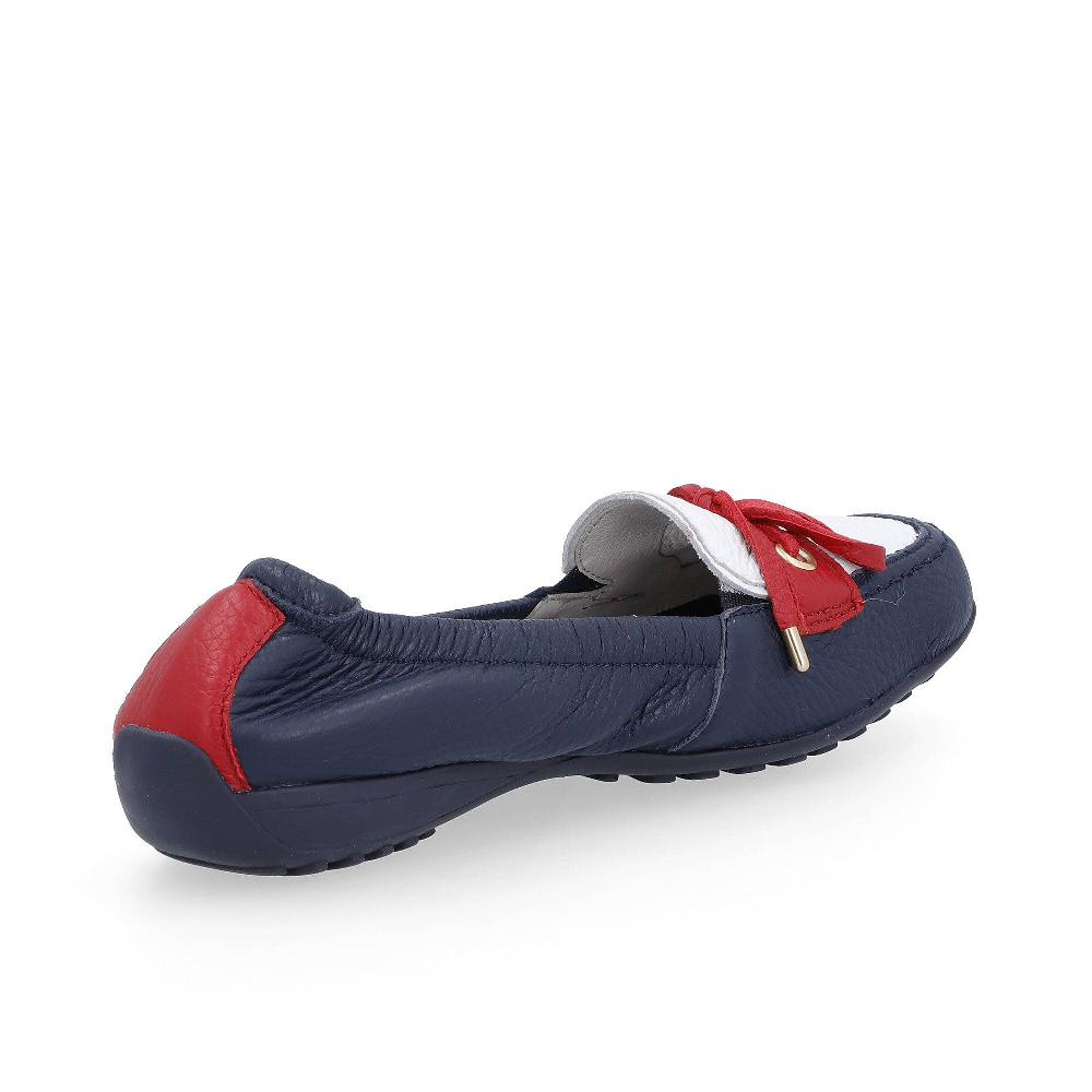 QVC Vitaform Mocassini In Pelle Con Elastici E Laccio Annodato