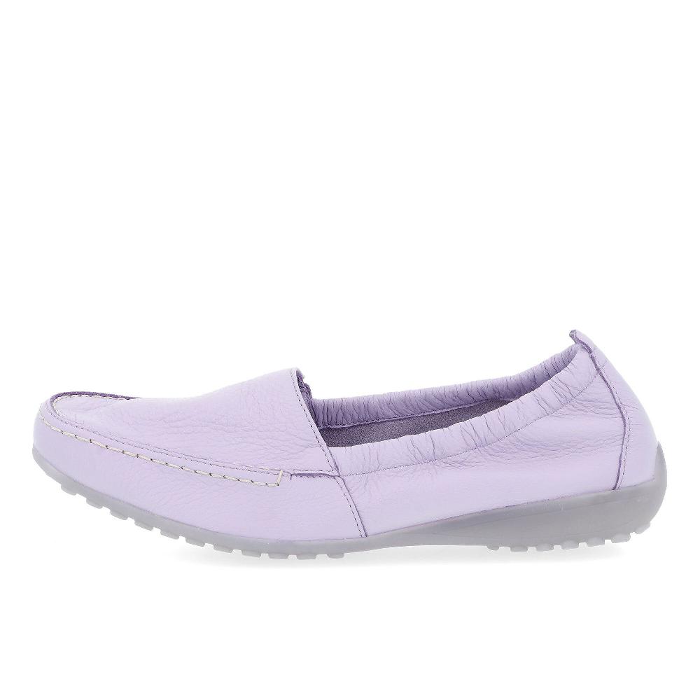 QVC Vitaform Mocassini In Pelle Con Elastico E Soletta Removibile