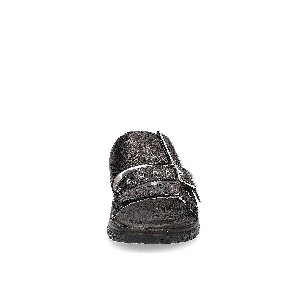 QVC Vitaform Sabot In Pelle Con Maxi Fibbia E Velcro