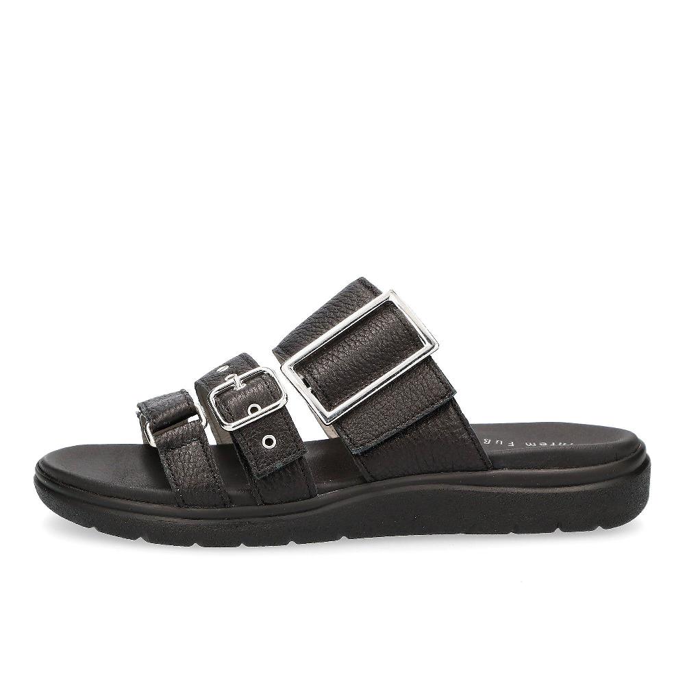 QVC Vitaform Sabot In Pelle Con Maxi Fibbia E Velcro