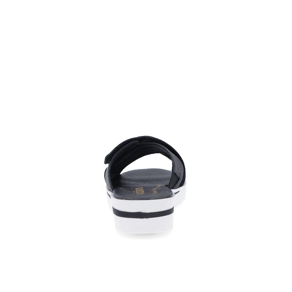 QVC Vitaform Sabot In Pelle Fascia Incrociata Con Inserto Elastico E Velcro