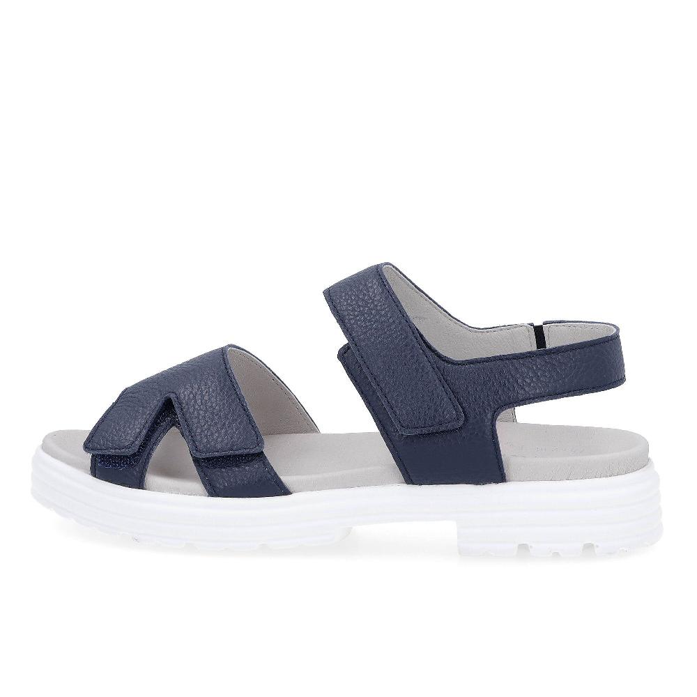 QVC Vitaform Sandali In Pelle Fasce Regolabili Con Velcro